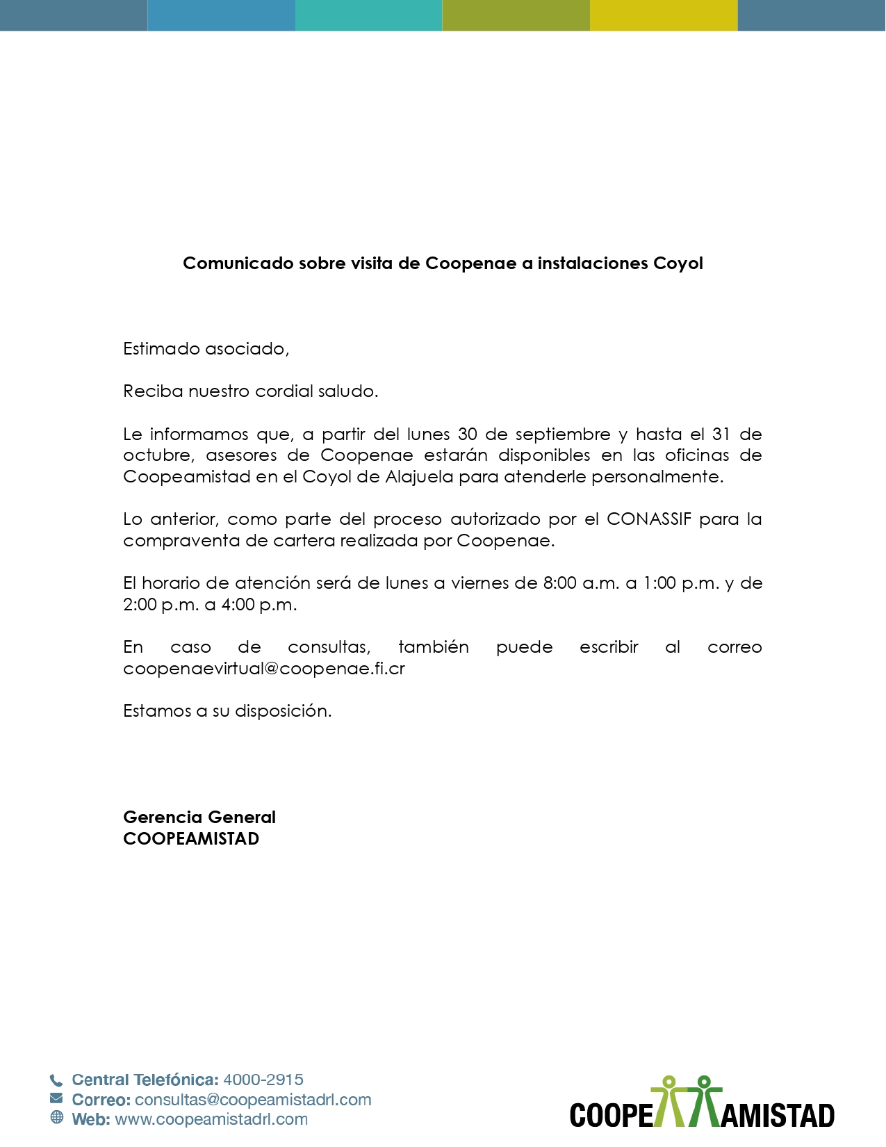 COMUNICADO 18