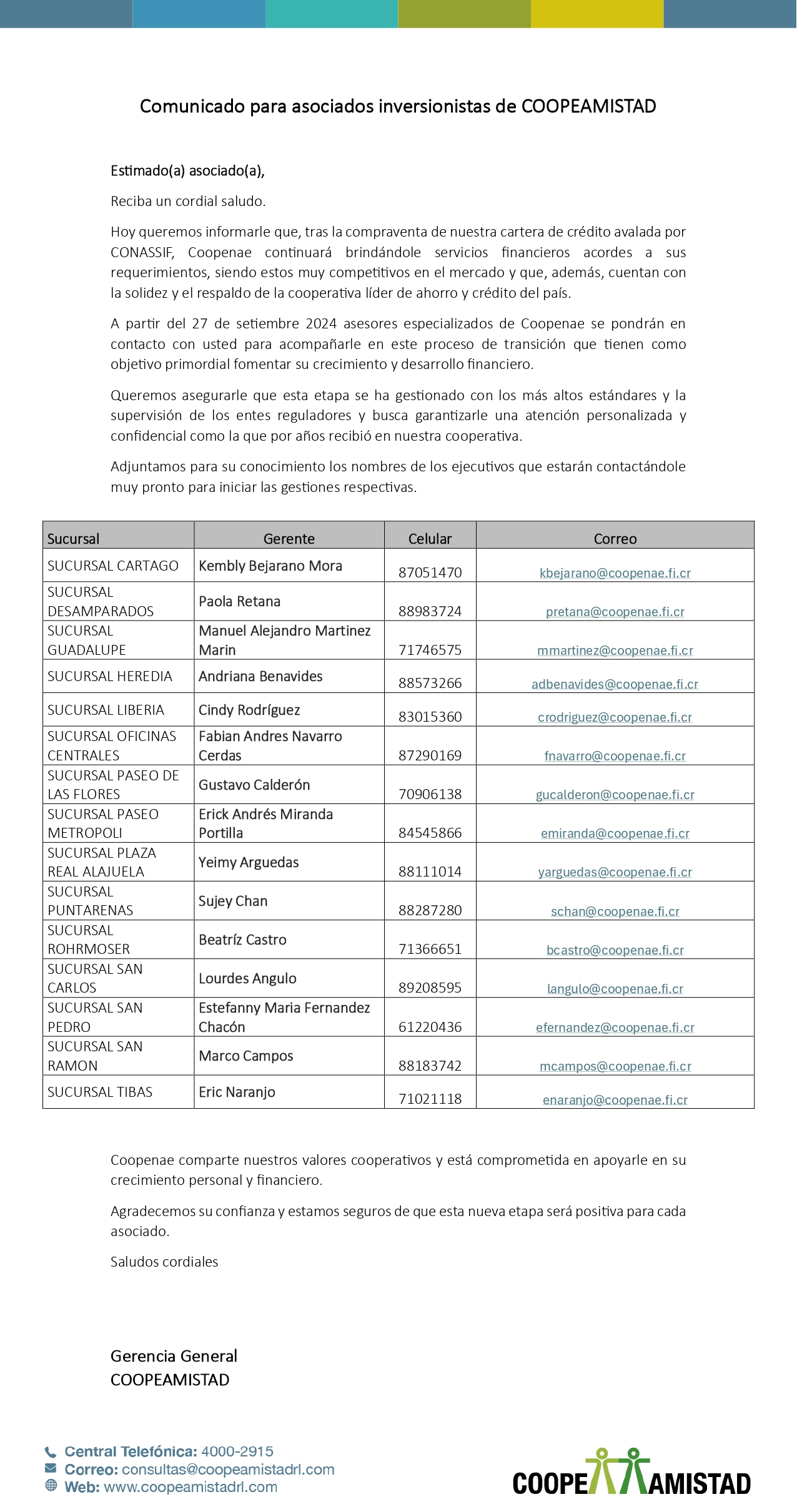 COMUNICADO 19