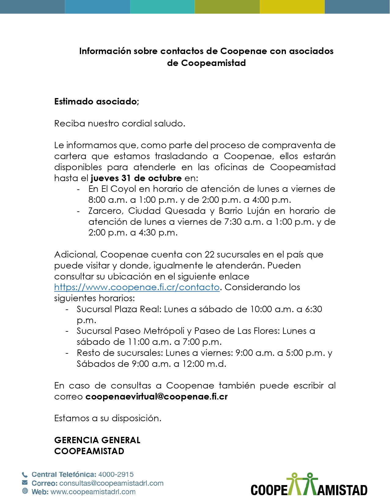 COMUNICADO 28