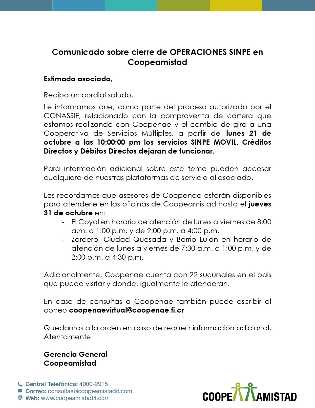 COMUNICADO 30