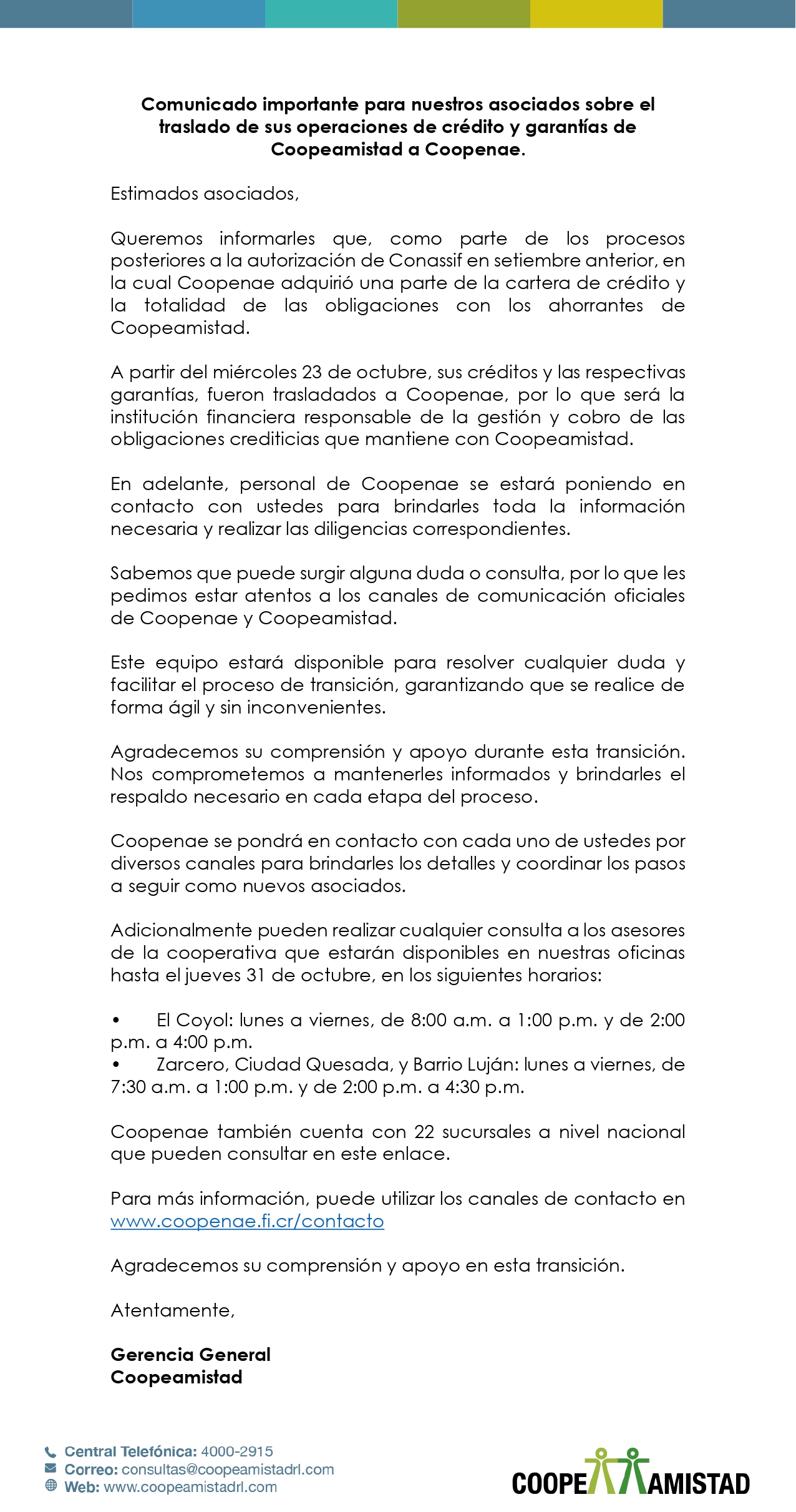 COMUNICADO 34