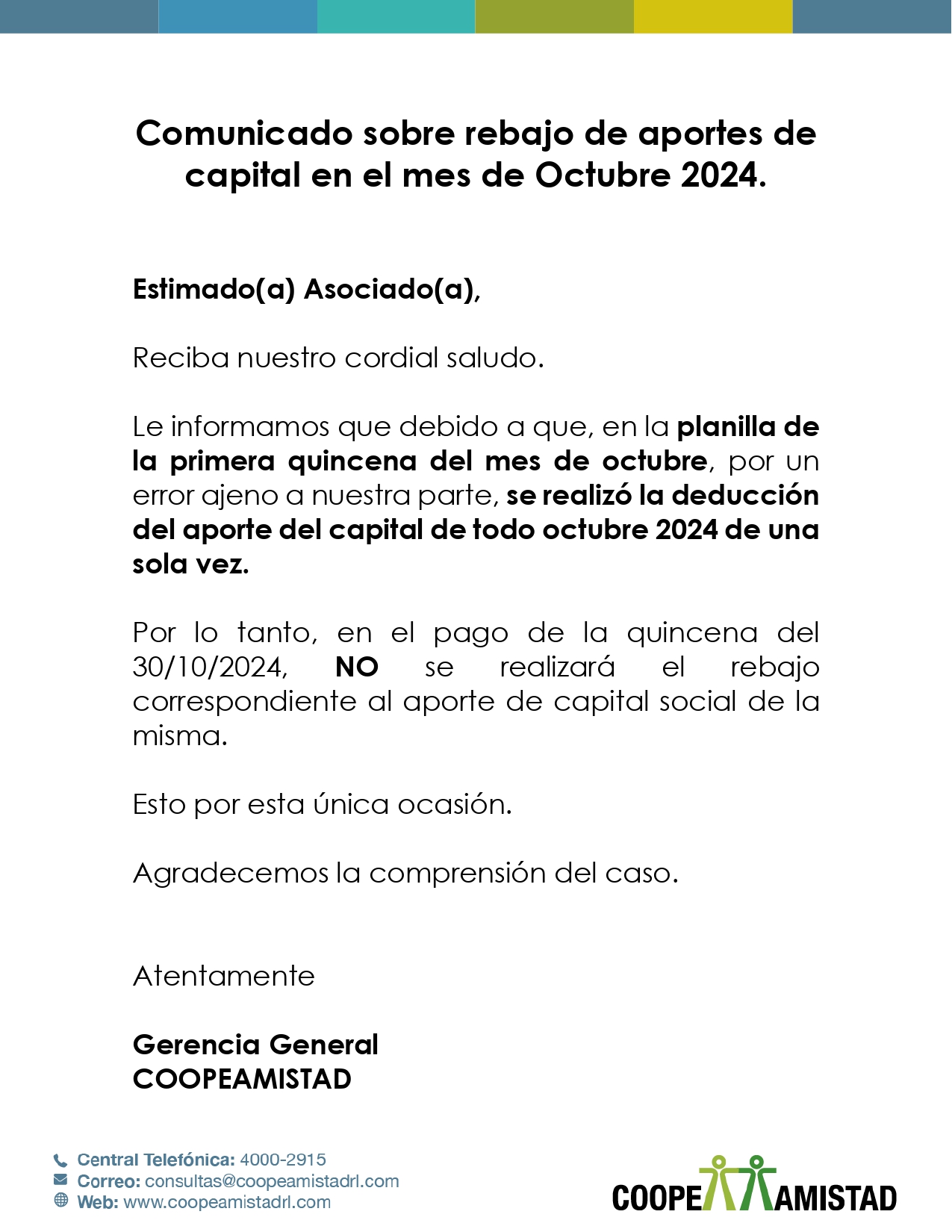 COMUNICADO 37
