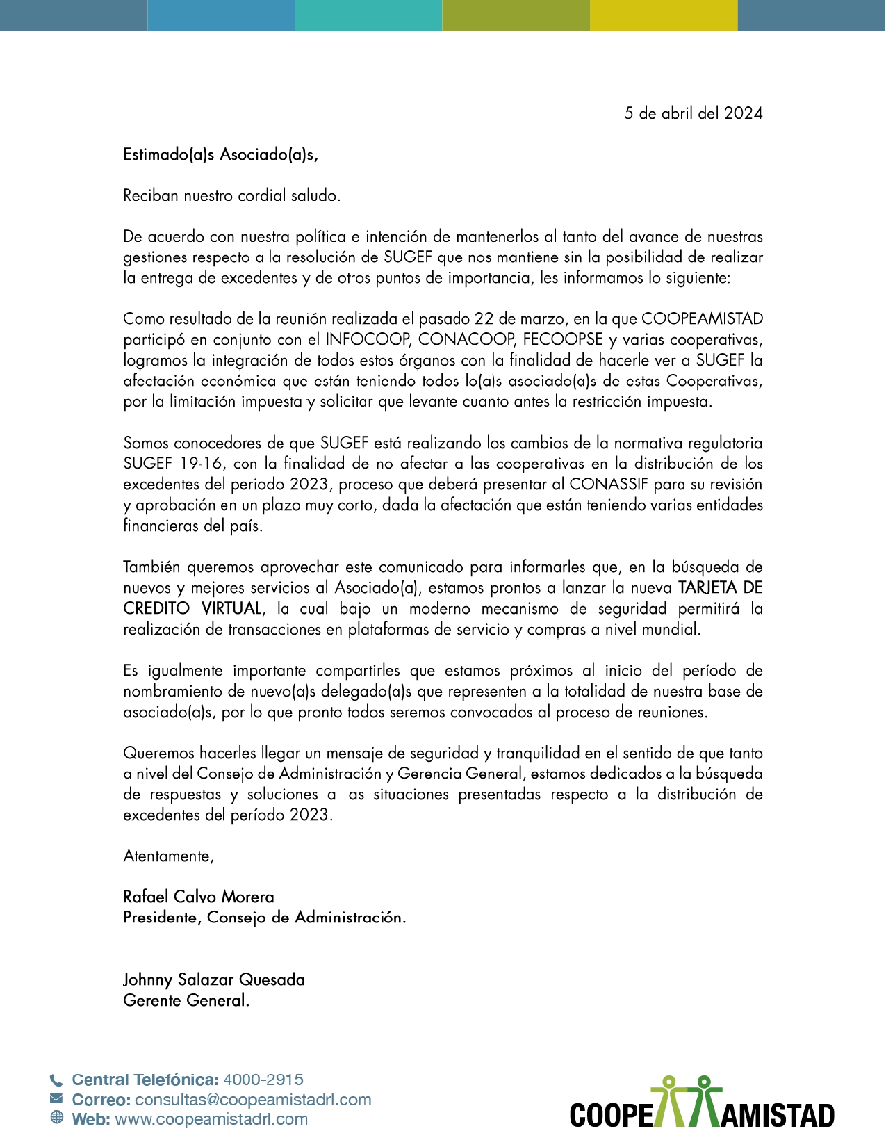 COMUNICADO 4