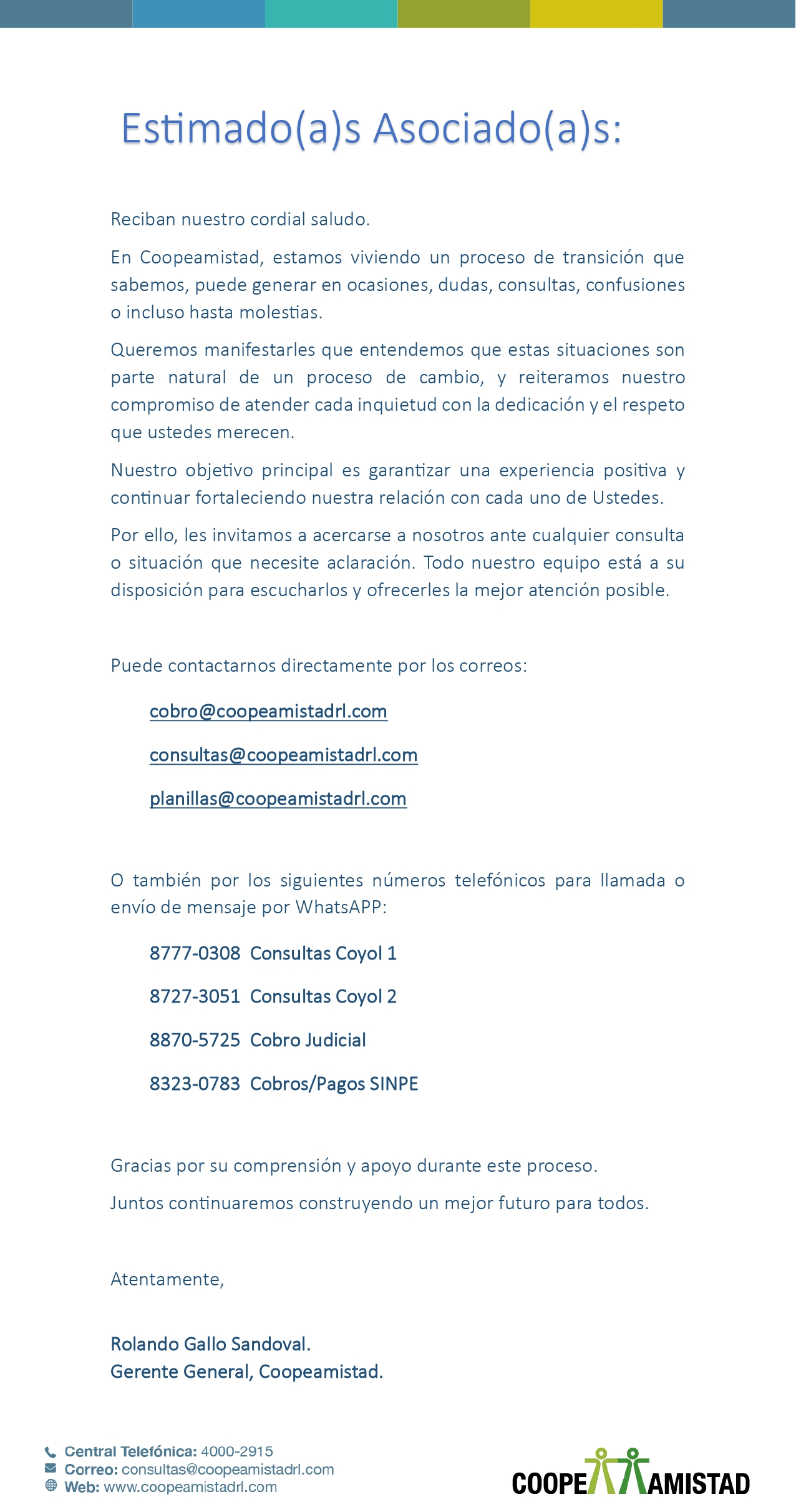 COMUNICADO 40