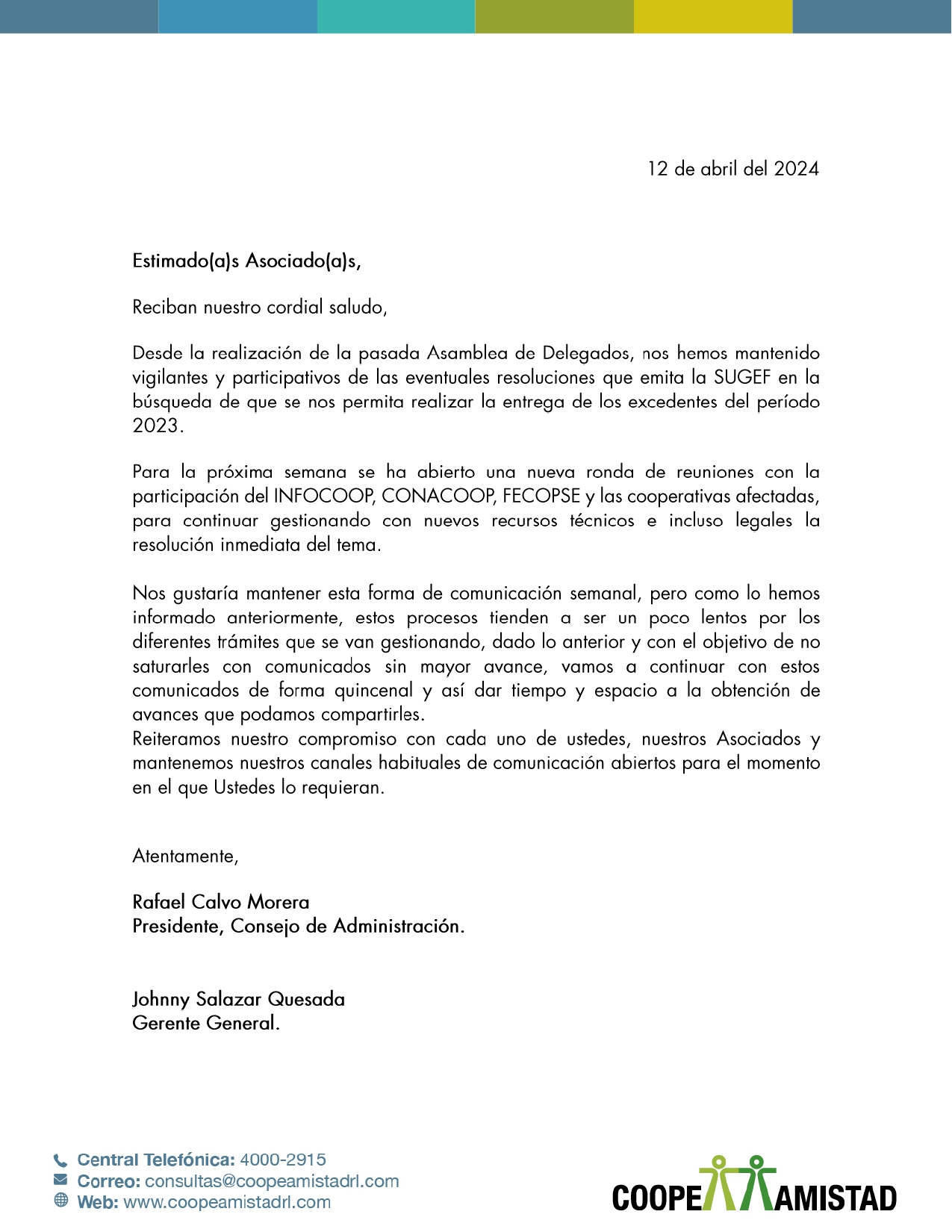 COMUNICADO 5