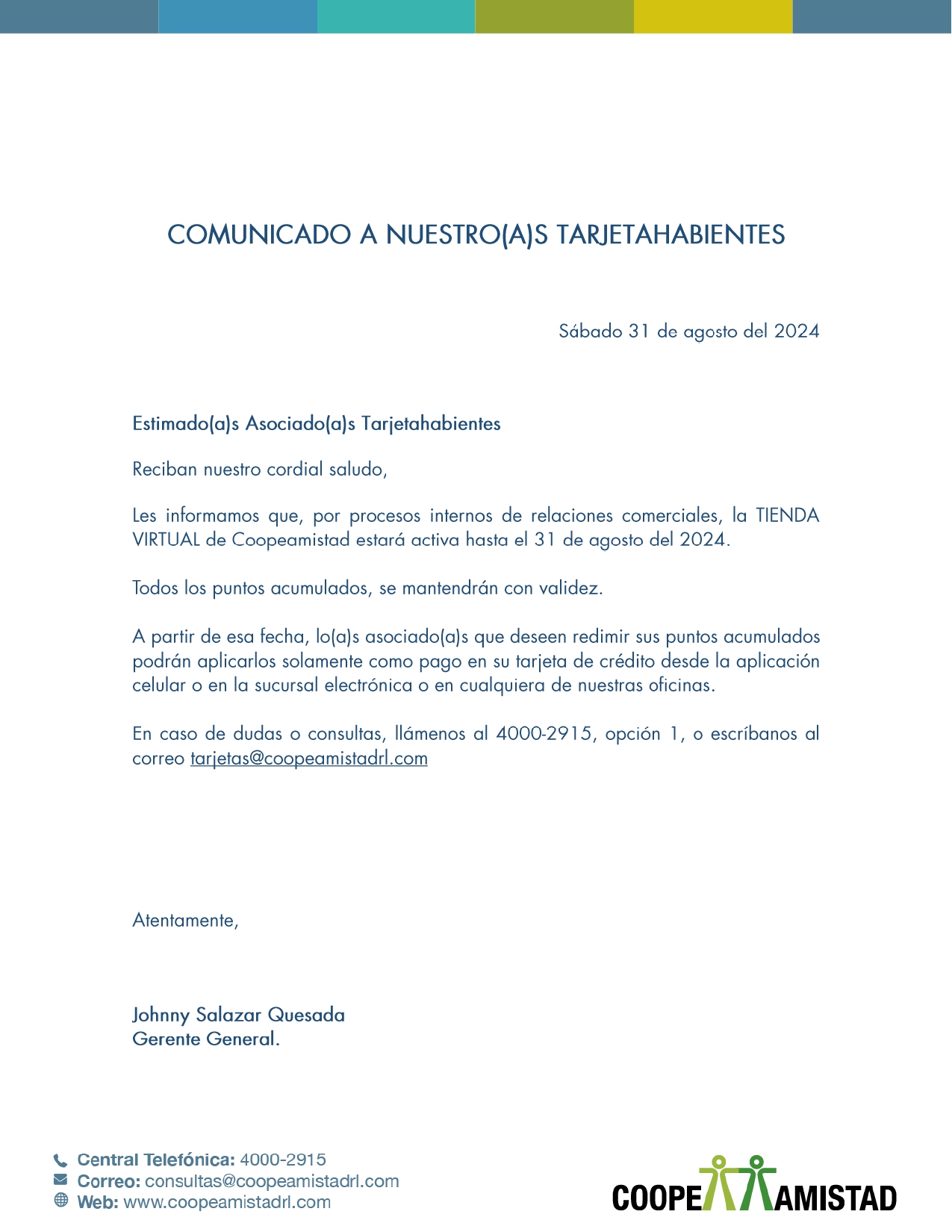 COMUNICADO 9
